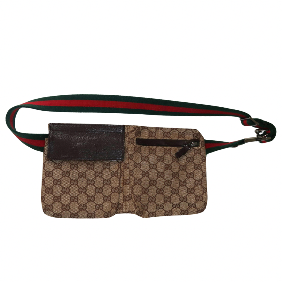 Gucci monogram bum bag