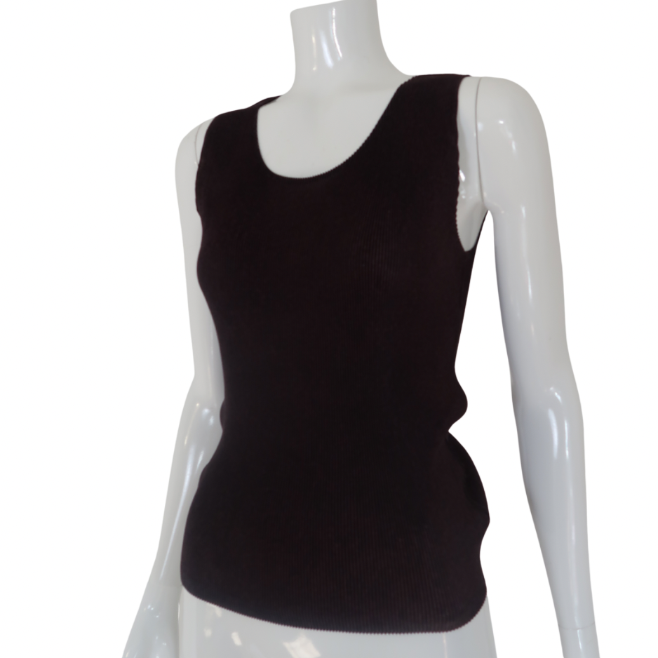 Issey Miyake pleats please tank top