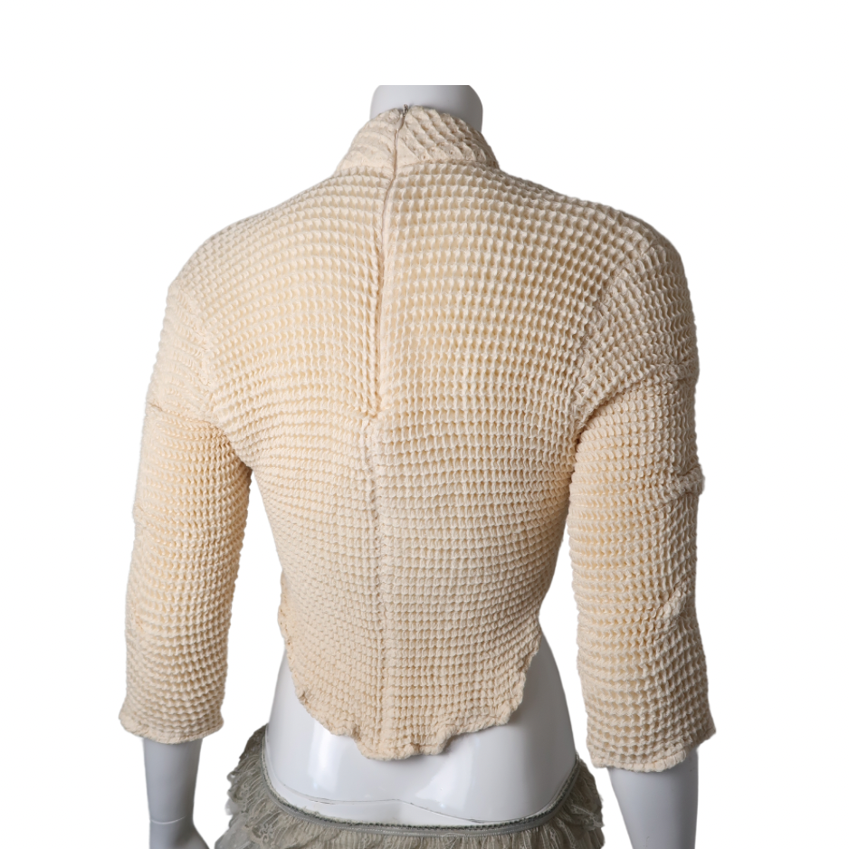 A.W.A.K.E mode knitted cropped jumper