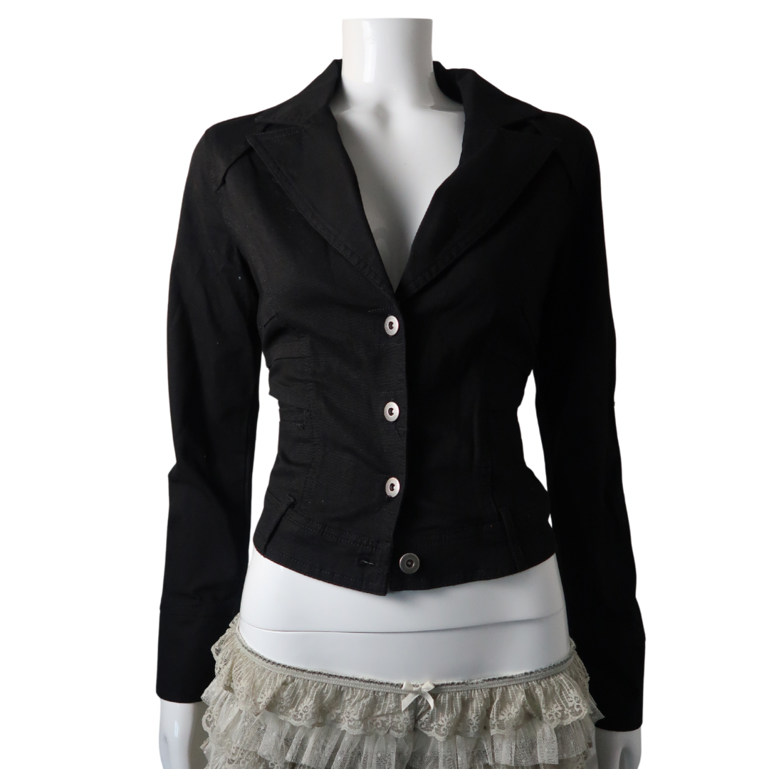 Jane Norman fitted corduroy blazer