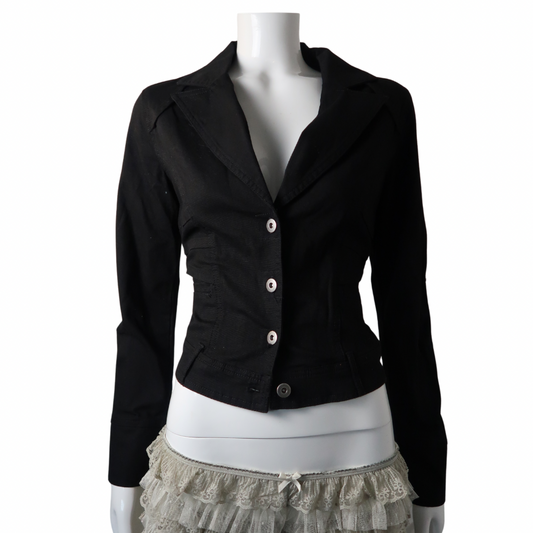 Jane Norman fitted corduroy blazer
