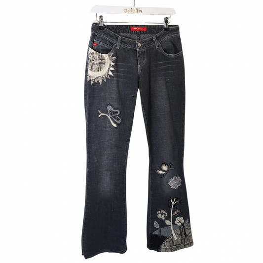 Miss sixty embroidered jeans